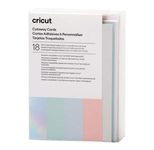 Cricut Klebekarten, Pastell-Musterset – R10, farbsortiert