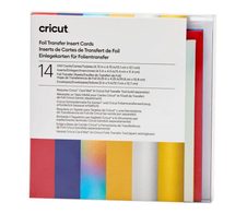 Cricut Einlegekarten für Folientransfers, Celebration-Musterset – S40, farbsortiert