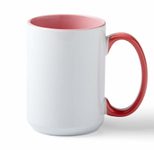 Cricut Abgeschrägter Keramiktassen-Rohling – Miami, 425 ml