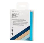 Cricut Joy™ Klebekarten, Marina-Musterset, farbsortiert