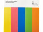 Cricut Smart Paper™ Selbstklebender Farbkarton 33 x 33 cm Kräftige Regenbogenfarben
