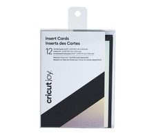 Cricut Cricut Joy™ Einlegekarten, Schwarz/Silber Holografisch