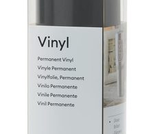 Cricut Premium Vinyl™  Permanent 30,5 x 122 cm Schwarz