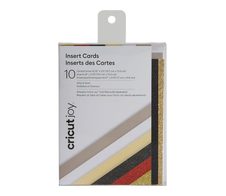 Cricut Joy™ Einlegekarten, Glitzer & Glamour, Musterset