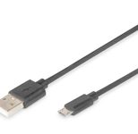 DIGITUS USB-Kabel, USB-A auf Micro-B