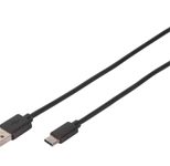 DIGITUS USB-Kabel, USB-C auf USB-A