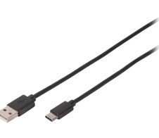 DIGITUS USB-Kabel, USB-C auf USB-A