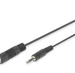 DIGITUS Audioverlängerungskabel, Stereo Mini-Klinkenstecker