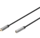 DIGITUS Audioverlängerungskabel, Stereo Mini-Klinkenstecker
