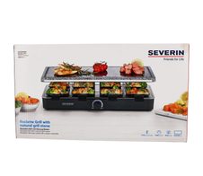 Severin RG2372 Raclette-Grill mit Naturstein