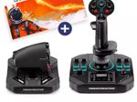 Thrustmaster Joystick-Set Sol-R 4 Hotas + Thrustmaster Sol-R Mauspad