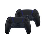 Sony 2x Playstation 5 DualSense Wireless-Controller midnight-black V3