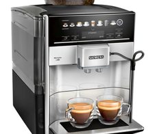 Siemens EQ6 plus s300 TE653501DE Kaffeevollautomat mit Milchaufschäumer - silber