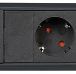 brennenstuhl Steckdosenleiste mit Überspannungsschutz 5m schwarz