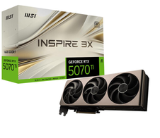 MSI GeForce RTX 5070 Ti 16G INSPIRE 3X OC 16GB GDDR7