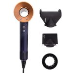 Dyson Supersonic Haartrockner Straight+Wavy, Nachtblau/Kupfer