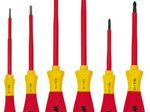 Wiha Schraubendreher-Set SoftFinish® electric SZ/PH 00833 6-teilig