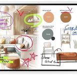 Samsung Flip WM65FX Flipchart 165 cm 65 Zoll