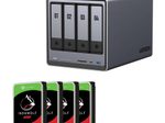 UGREEN DXP4800 NAS-Server Leergehäuse + 4x Seagate IronWolf® - 8 TB