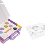JOVI Bastelset Play & Fun Sand Painting Kit Monsters mehrfarbig