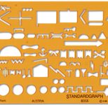 STANDARDGRAPH Zeichenschablone NATO Truppenzeichen 8355