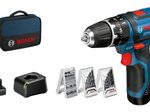 BOSCH Professional Akku-Schlagbohrschrauber-Set GSB 12V-15