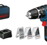 BOSCH Professional Akku-Schlagbohrschrauber-Set GSB 12V-15