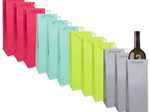 Idena Geschenktüten für Flaschen farbsortiert 12,5 x 35,0 cm, 12 St.