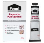 Ponal Reparatur PUR-Spachtel, Holz-Kombi-Kleber, 177,0 g