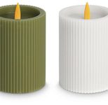 Idena Echtwachskerze LED, 11cm