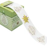 AVERY Zweckform Aufkleber Weihnachten, mehrfarbig