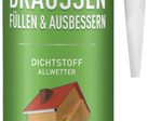 Sista Draussen Dichtstoff Allwetter Silikon weiß 280,0 ml