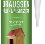 Sista Draussen Dichtstoff Allwetter Silikon weiß 280,0 ml