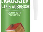 Sista Draussen Dichtstoff Allwetter Silikon transparent 280,0 ml