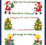 AVERY Zweckform Aufkleber Weihnachten, mehrfarbig