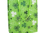 Idena Geschenktüte Glücksklee Motiv 25,0 x 35,0 cm, 1 St.