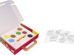 JOVI Bastelset Play & Fun Sand Painting Kit Christmas mehrfarbig