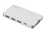 Digitus USB Type-C™ Multiport Travel Dock, 6-Port
