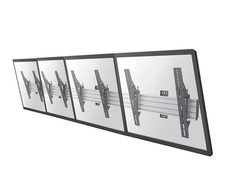 Neomounts Pro NMPRO-WMB4 Menuboard vierfach Wandhalterung