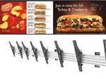 LG Menuboard 4x 43UL3J-M Digital Signage Display 108cm 43 Zoll inkl. Neomounts NMPRO-WMB4 Wandhalterung