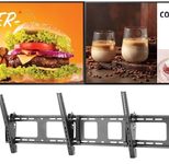 Samsung Menuboard 2x BE43D-H Smart Signage TV 109,22 cm 43 Zoll inkl. Neomounts NS-WMB200BLACK Wandhalterung