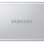 Samsung Portable SSD T7  Resurrected, 4 TB, USB 3.2 Gen.2, Metallic-Silber