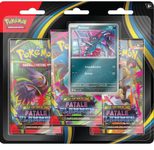 Pokémon Sammelkarten Mega-Entwicklung Fatale Flammen 3er-Pack Blister inkl. Promokarte deutsch