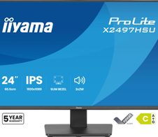 iiyama ProLite X2497HSU-B1 Monitor 60,5 cm (23,8") mattschwarz