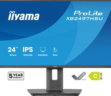 iiyama ProLite XB2497HSU-B1 Monitor 60,5 cm (23,8") mattschwarz