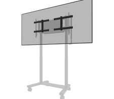 Neomounts AFL55-975BL VESA-Erweiterungsset 86-115" - max 160 kg