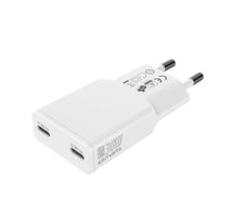 4smarts Netzladegerät PDPlug Slim Dual 30W GaN 2C, weiß