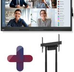 NEC MultiSync WD551 Windows Collaboration Display 138,8 cm 55 Zoll inkl. Neomounts BL55-875BL1 motorischer Standfuß