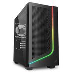 Sharkoon PC-Gehäuse J1000 ARGB Micro-ATX schwarz