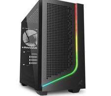 Sharkoon PC-Gehäuse J1000 ARGB Micro-ATX schwarz